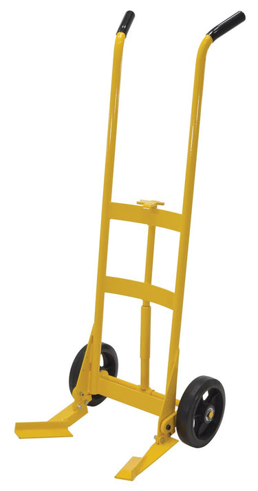 Drum Truck Spring- Assist - Plastic Drum - Rubber Wheels